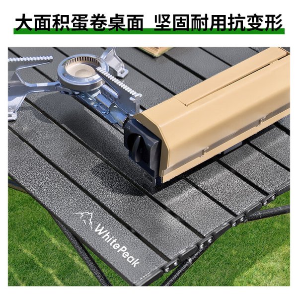WhitePeak outdoor folding table and chair